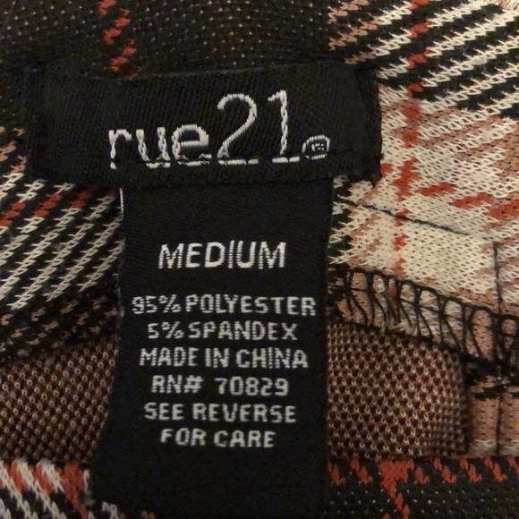 Flannel Overall Dress - Picture 3 of 5